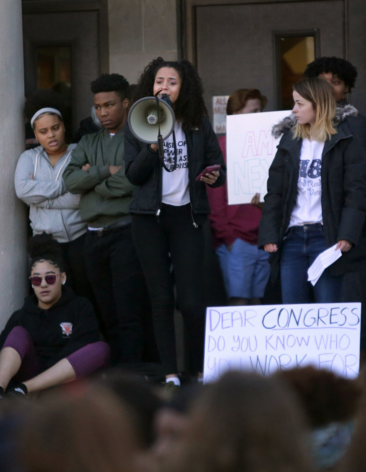 Webster Groves students walk out